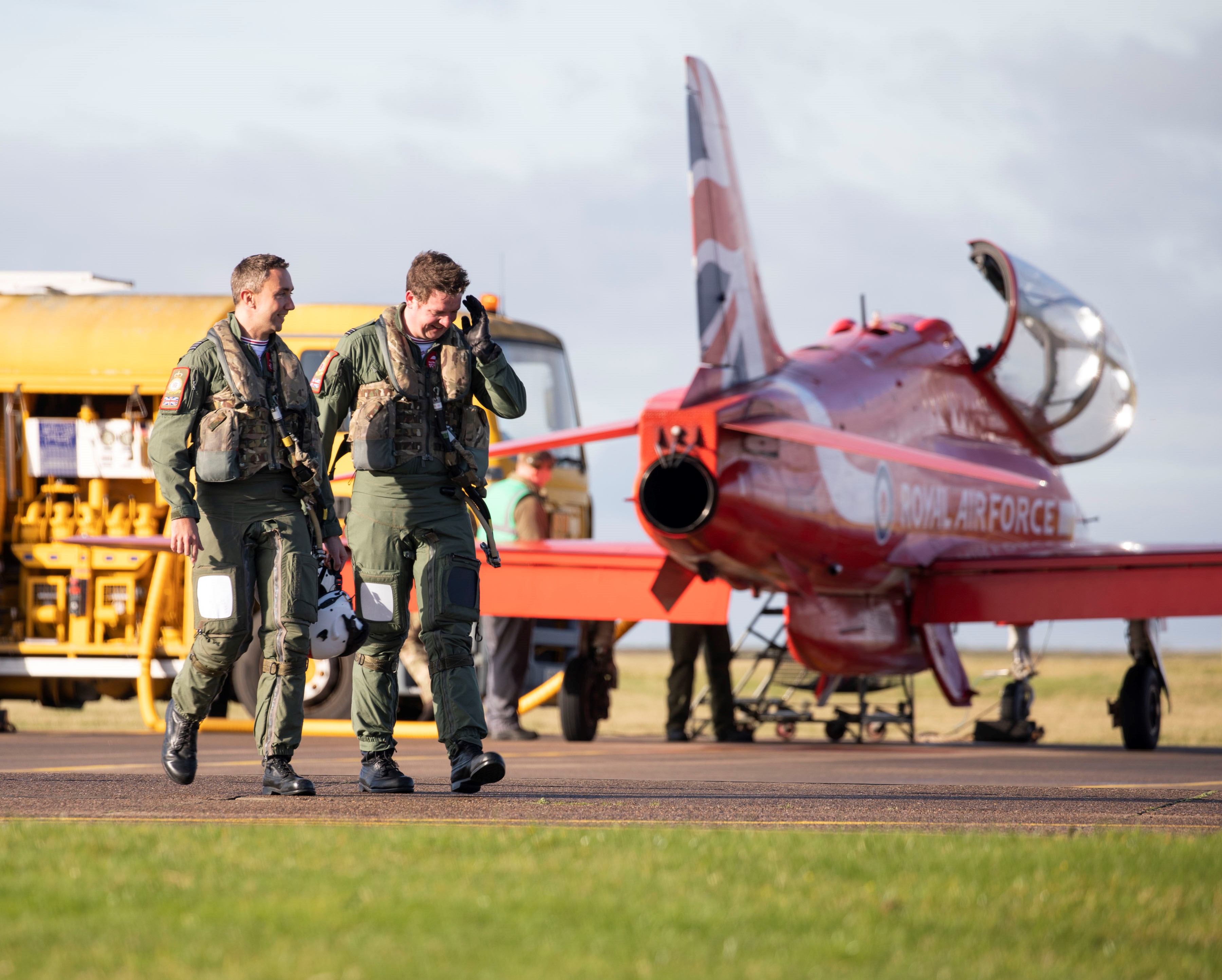 Training is already underway for the new Red 3, alongside existing team pilots.